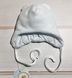 Велюровая шапка для недоношенных и маловесных деток, Размер на рост 50 см, Велюр