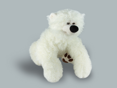 М'яка іграшка «Ведмедик» 80 см, Білий, М'які іграшки ВЕДМЕДІ, від 61 см до 100 см
