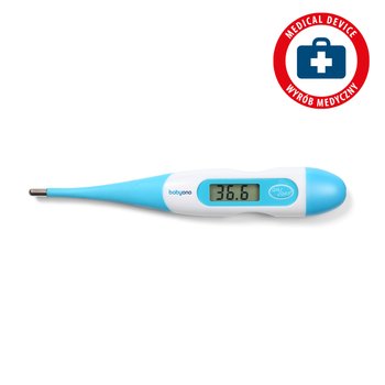 Електронний термометр з м'яким носиком BabyOno від народження
