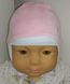 Велюрова шапка для малюків на підкладці Зірочка рожева, обхват головы 40 см, Велюр, Шапка