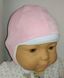 Велюровая шапка для малышей на подкладке Звездочка розовая, обхват головы 40 см, Велюр, Шапка