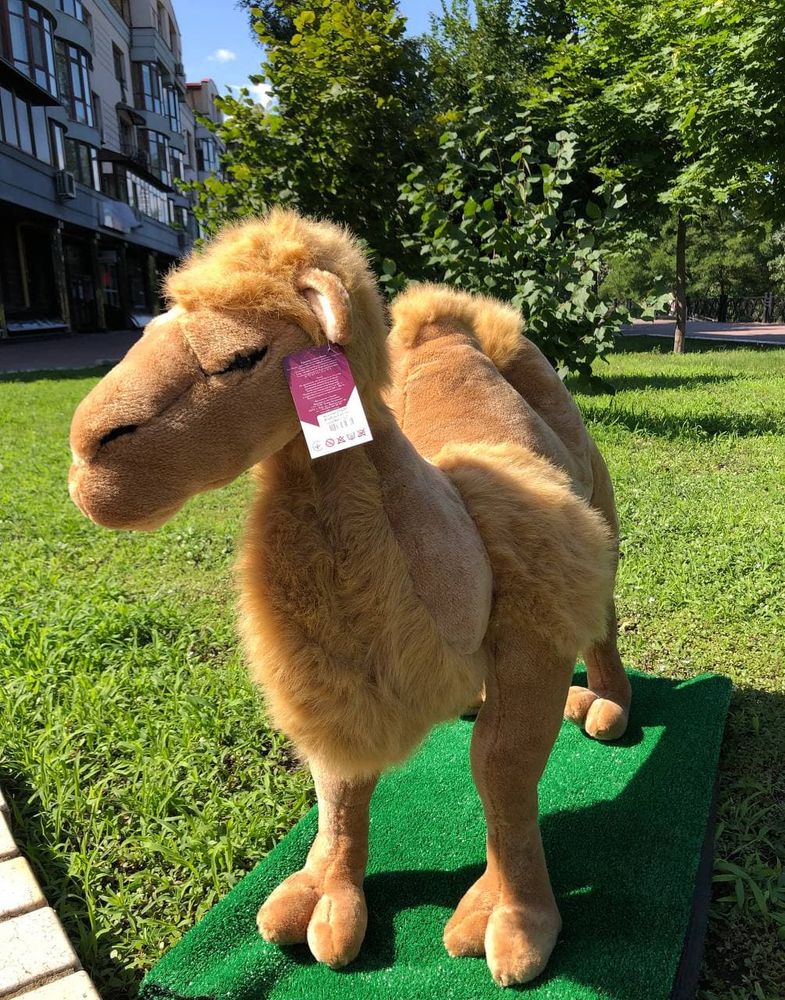 Мягкая игрушка Верблюд Большой 96 см, Коричневый, Мягкие игрушки ДРУГИЕ, от 61 см до 100 см