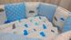 Комплект постільної білизни в кругле-овальне ліжечко з бортиками Облако фото 6
