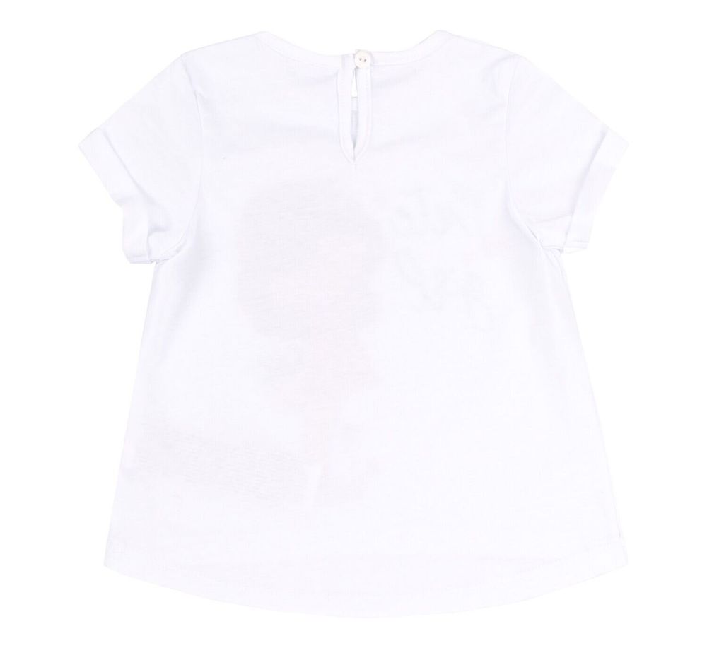 Комплект на дівчинку Літній Подарунок білий + джинс, 80, Супрем, Костюм, комплект