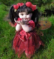Фарфоровая кукла-эльф Tamiko «20» 50см