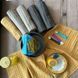 Набір Кухонних Вафельних Рушників Lovely Svi 4 штуки Жовтий Капучіно, 35х75