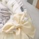 Сатиновый позиционер - кокон для новорожденных Золотой зайка, Пена, без подушечки, Коконы стандарт