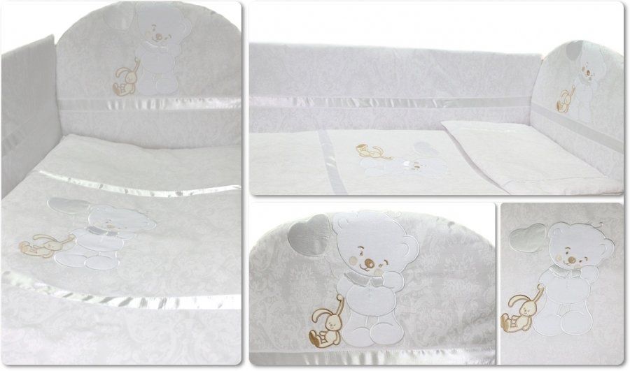 Постельный комплект СИМПАТЯШКА для новорожденных в кроватку фото, цена, описание