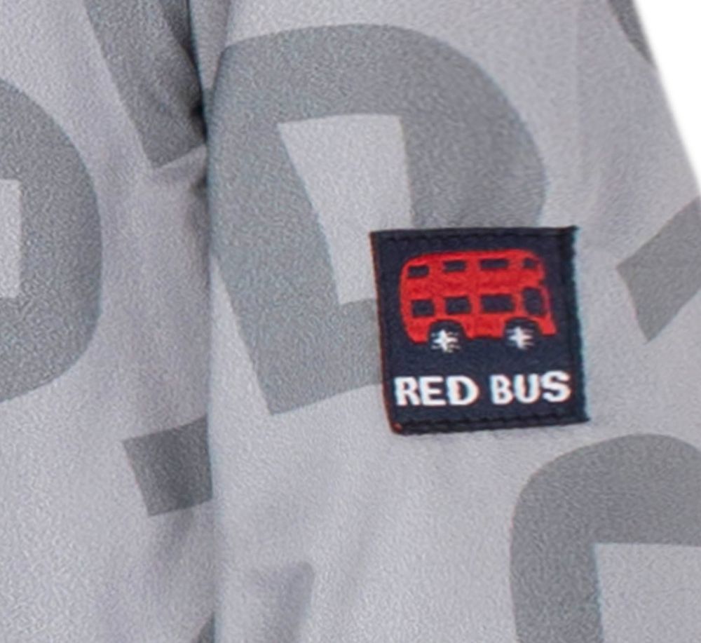 Детская демисезонная куртка Red Bus серая для новорожденного мальчика, 80, Плащевка
