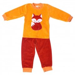 Велюровий домашній костюм - пижама ЛИСЕНЯ для хлопчиків і для дівчаток