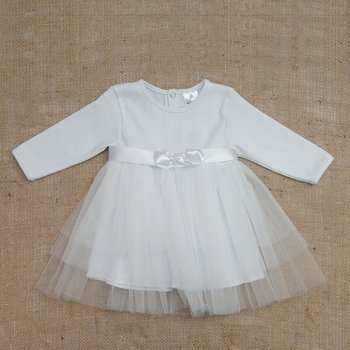 Сукня Ніжність - 2 для малечі інтерлок + фатин біла