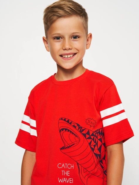 Детская футболка Акула для мальчика супрем