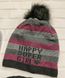 Дитяча шапка Happy Super Girl - 1 на флісі + шарф, обхват голови 52 - 54 см
