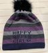Детская шапка Happy Super Girl - 1 на флисе + шарф, обхват головы 52 - 54 см
