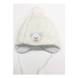 Утепленная велюровая шапочка Мечта Мишутки для новорожденных, обхват головы 46 см, Плюш
