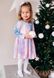 Детское нарядное платье СНЕЖИНКА, 98, Рибана