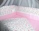 Постельный набор в кроватку для новорожденного Принцесса от ТМ Greta lux 7 предметов, без балдахина