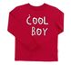 Детская пижама Cool Boy красно - черный интерлок