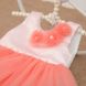 Нарядное платье Наталі для малышки персиковое