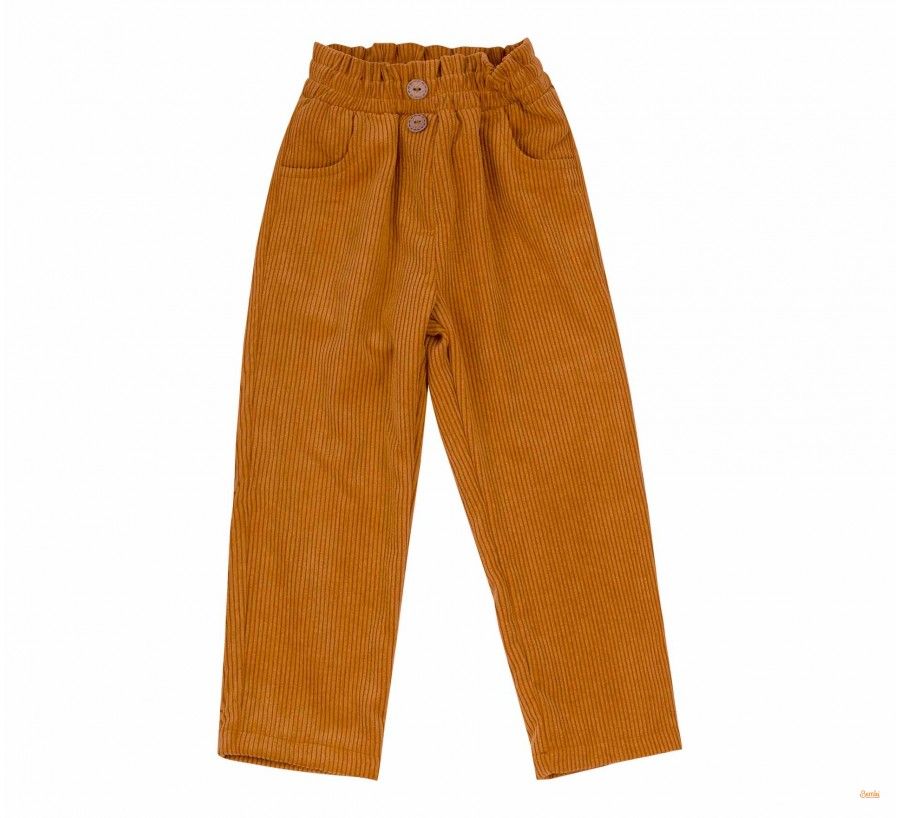 Вельветовые брюки Альпака для девочки