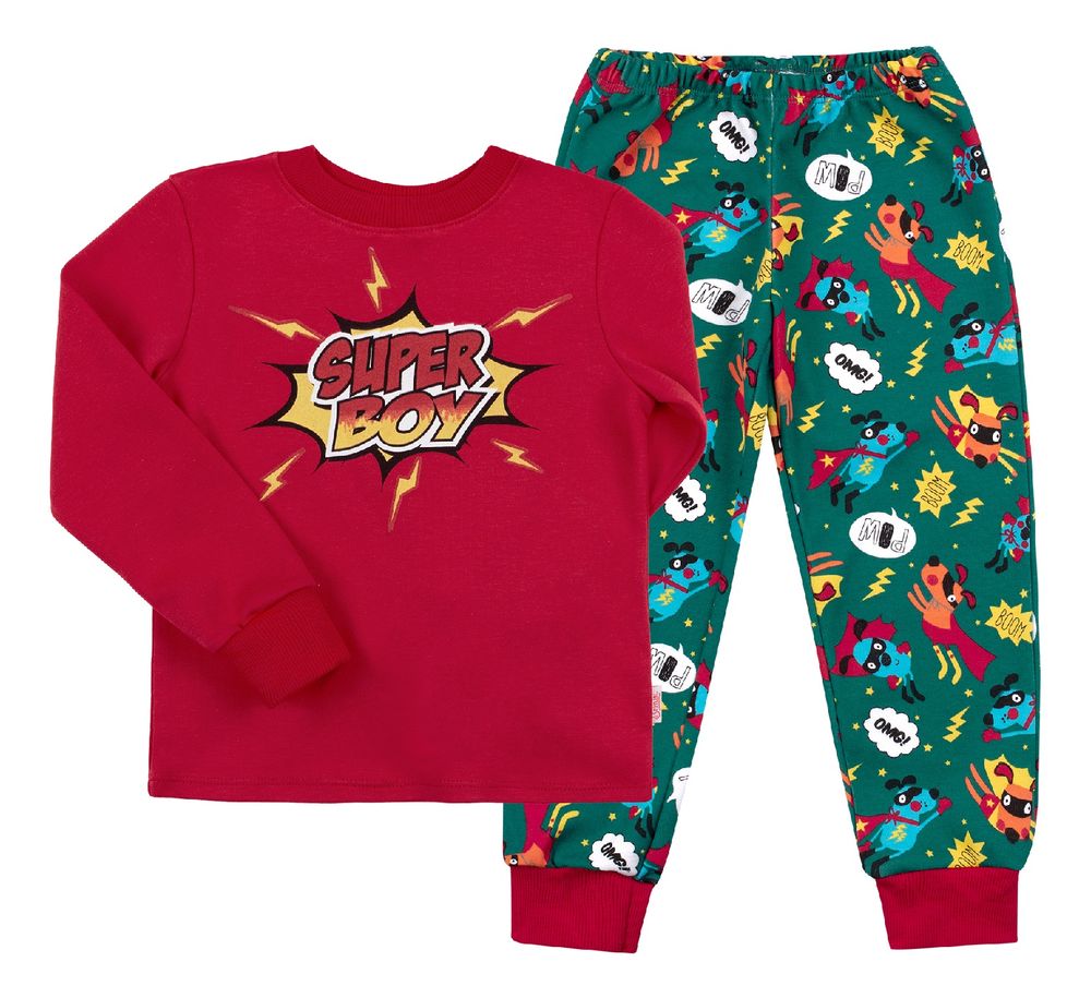 Дитяча піжама Super Boy інтерлок