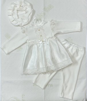 Крестильный комплект с платьем Белоснежка ТМ Little Angel