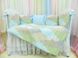 Комплект постельного белья для новорожденных Лесная Поляна 8 подушечек, без балдахина