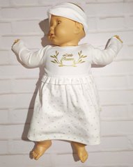 Нарядное платье с повязкой для малышей кп 238