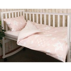 Постільна білизна в ліжечко Зірочки Beige star фото, ціна, опис