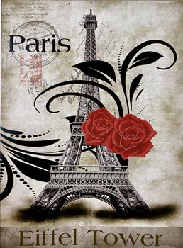 Купити набір для вишивання хрестиком 3D Ейфелева Вежа в Парижі 70 х 53 см