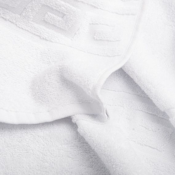 Махровое полотенце Версаче 50 х 85 белое