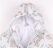 Зимовий костюм Пуховичок для новонароджених світло - сірий, 74, Плащівка
