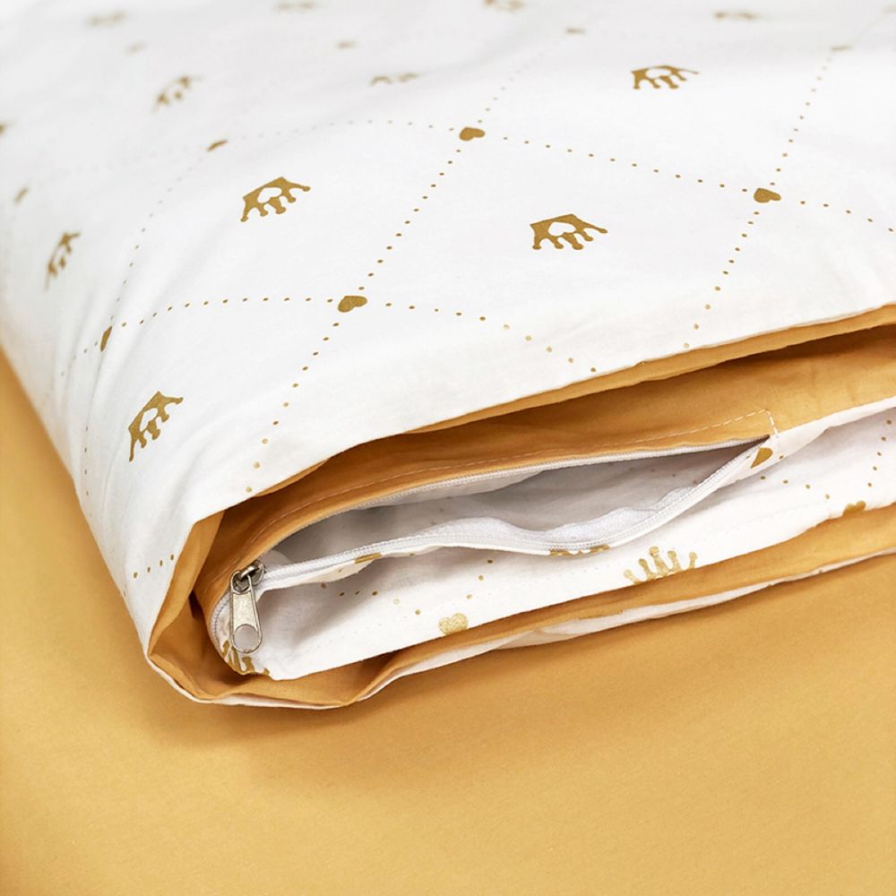 Сменный постельный комплект в кроватку для новорожденных Gold Crown фото, цена, описание