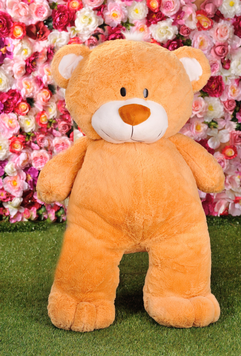 Мягкая игрушка «Медвежонок» 90 см, Коричневый, Мягкие игрушки МЕДВЕДИ, от 61 см до 100 см