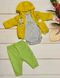 Прогулянковий трикотажний костюм Sea Boy для новонародженого 3 предмети