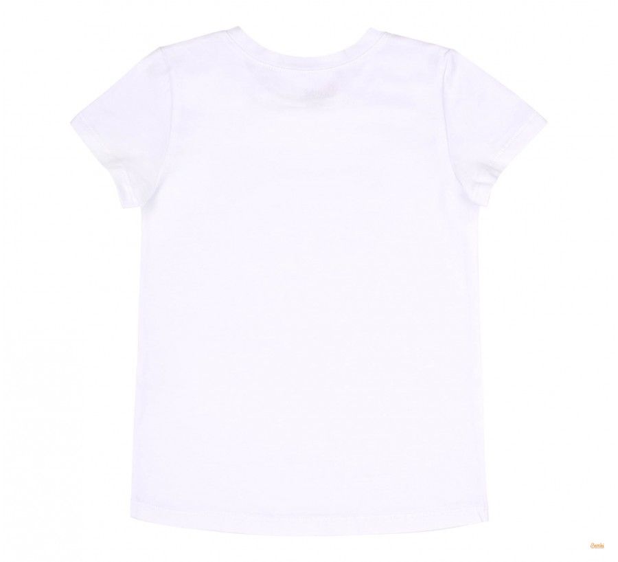 Комплект Liberty для девочки сарафан + футболка, 122, Джинс