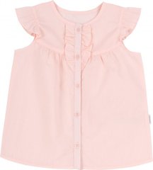 Літня блузка Рюшики для дівчинки Вуаль рожева