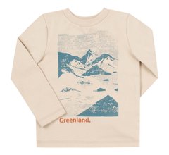 Дитячий джемпер Greenland бежевий інтерлок