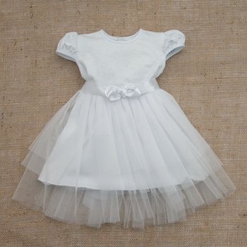 Сукня Ніжність - 2 для малечі кулір + фатин біла
