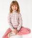 Дитячий гольф ГФ2 Смужка Сіро - Рожева шардон - інтерлок, 128, Шардон інтерлок