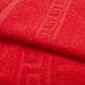 Махровое полотенце Версаче 35 х 60 красное, Красный, 35х60