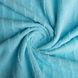 Махровое полотенце Смужка Ідеал 70 х 135 голубое, Голубой, 70х135
