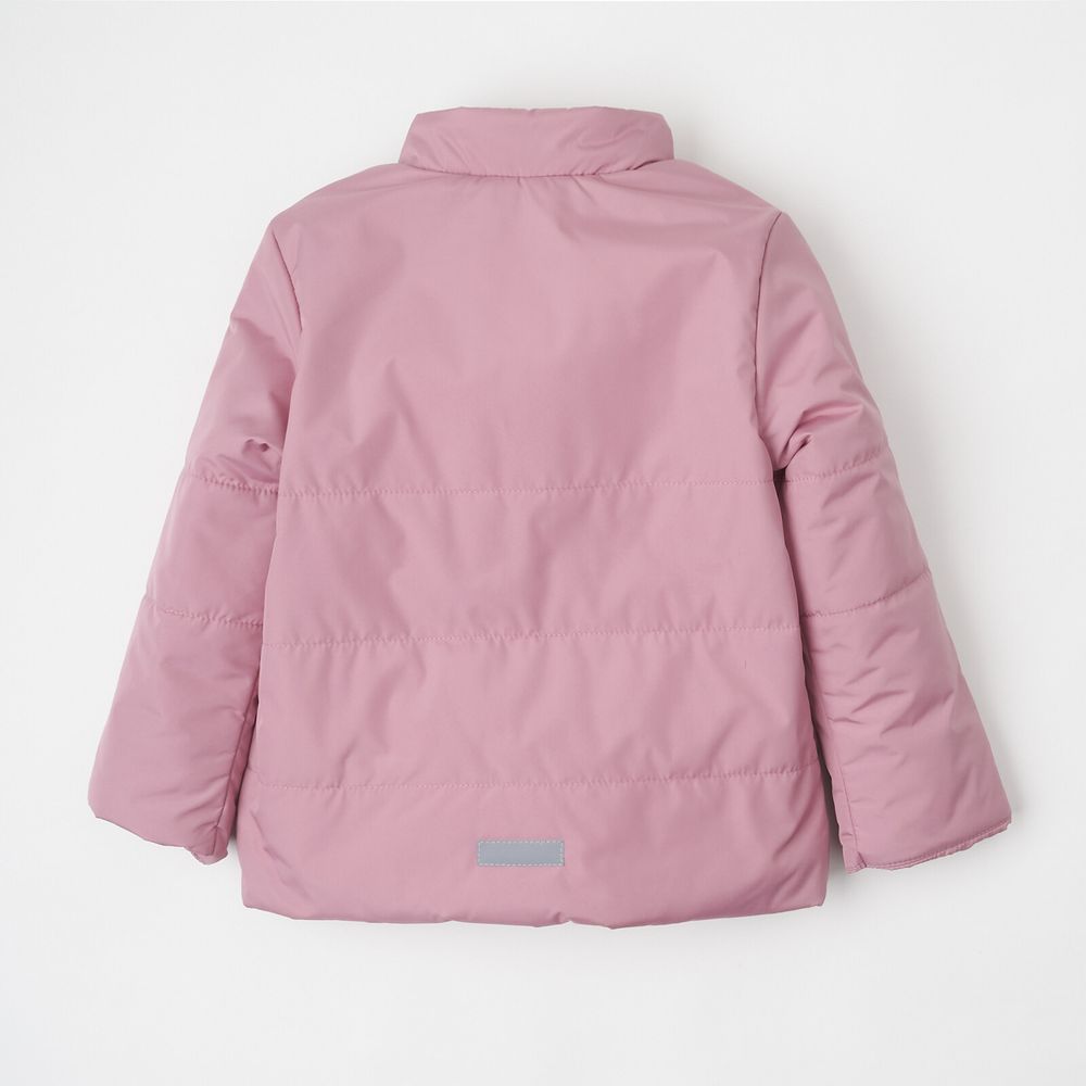 Демисезонная куртка Сat для новорожденной розовая