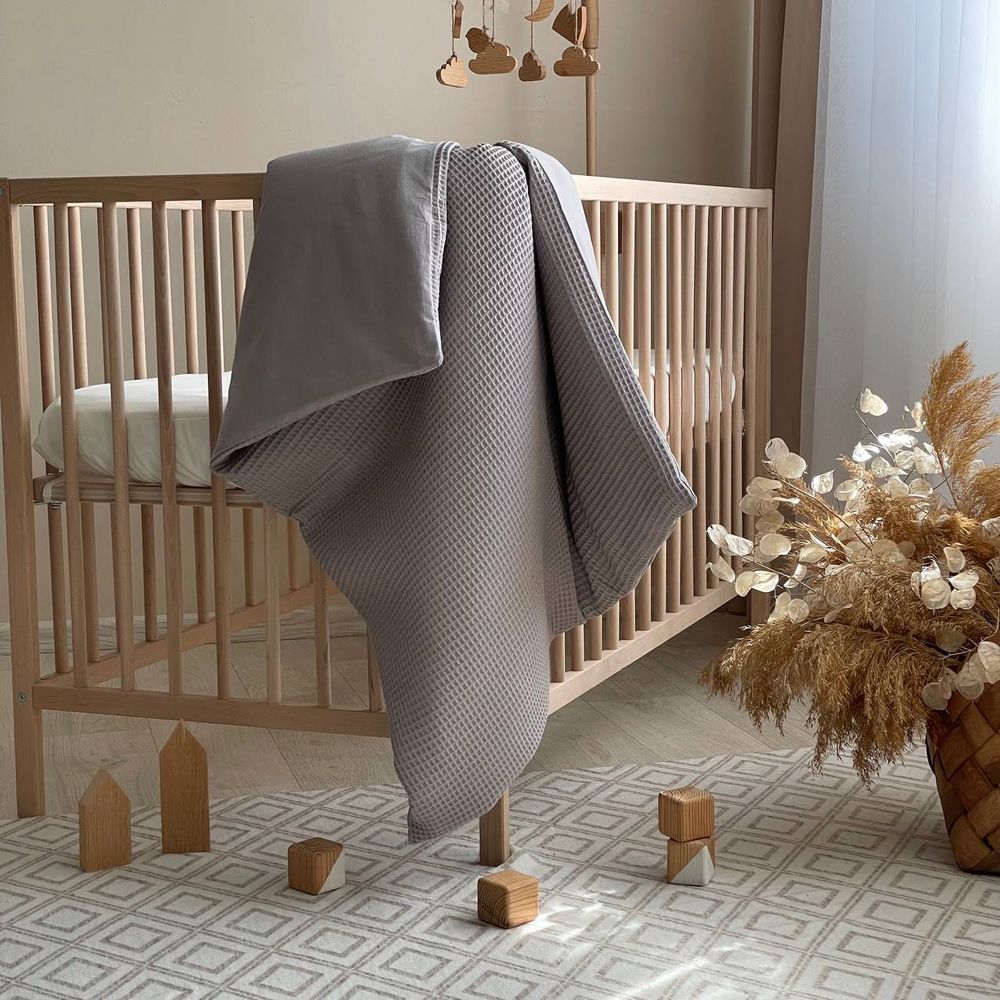 Плед для малюків зі знімною ковдрою сірий, Моделі унісекс