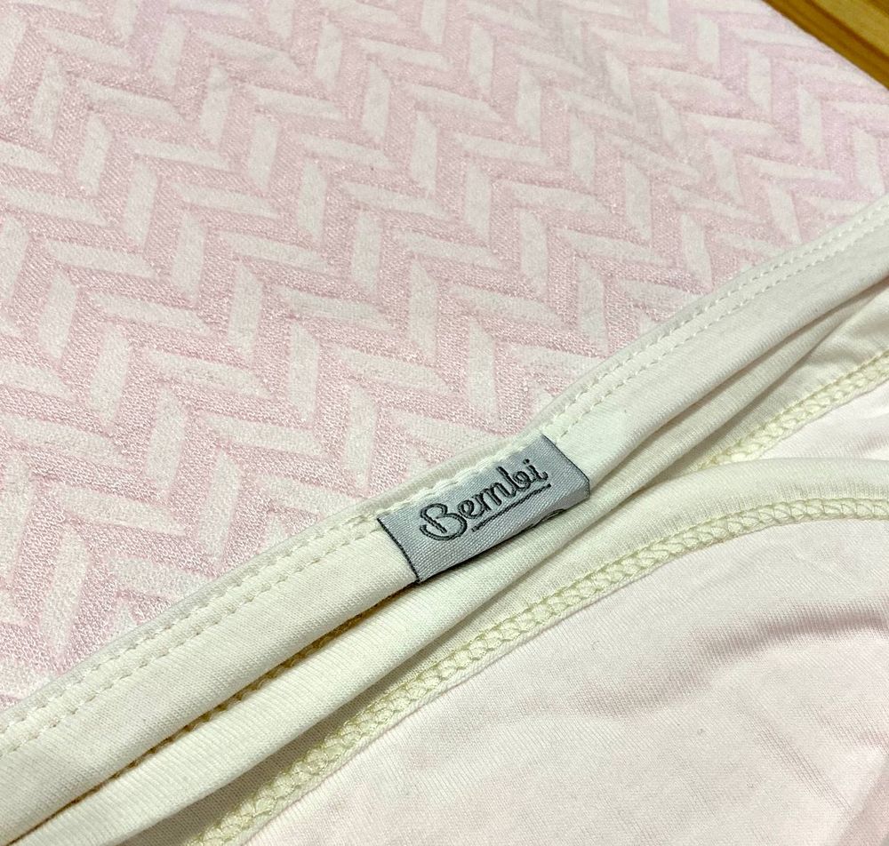 Плед одеяло Капитончик розовый для новорожденных, 90 х 90, Капитон