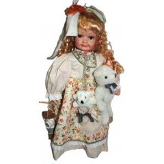 Фарфоровая кукла Руслана «20» 50см