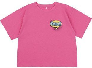 Дитяча футболка Smile для дівчинки супрем