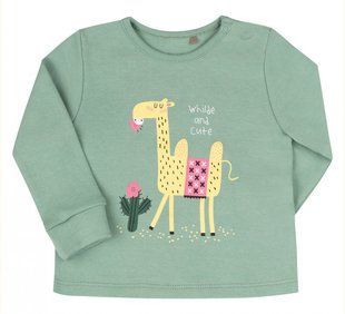 Лонгслів Whilde and Cute м'ятний інтерлок