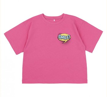Дитяча футболка Smile для дівчинки супрем