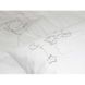 Сатиновый спальный комплект в детскую кроватку Медвеженок, 110х145 см